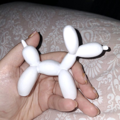 Small balloon dog decoration like new for table