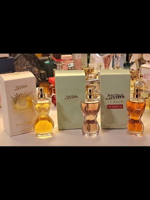 Jean Paul Gaultier La Belle Divine Le Parfum και La Belle Le Parfum συλλογή από μινιατούρες αρωμάτων