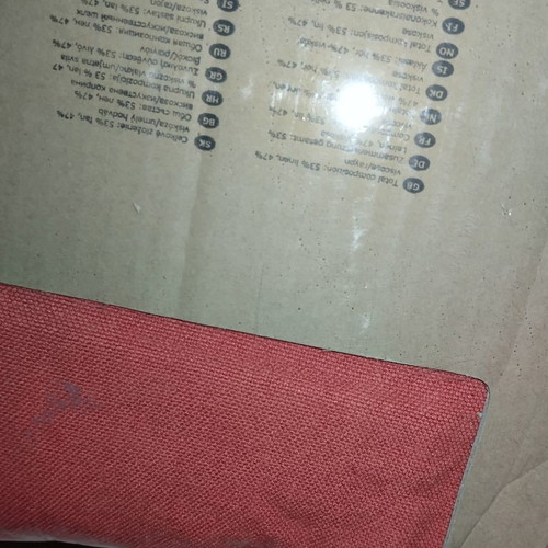 Ikea Nockeby Risane sofa cover orange linen new
