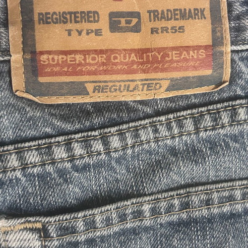 Diesel Kutler Men’s Blue Jeans Size M Made in Italy like new