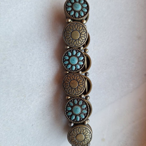 Elastic bracelet like new, brown