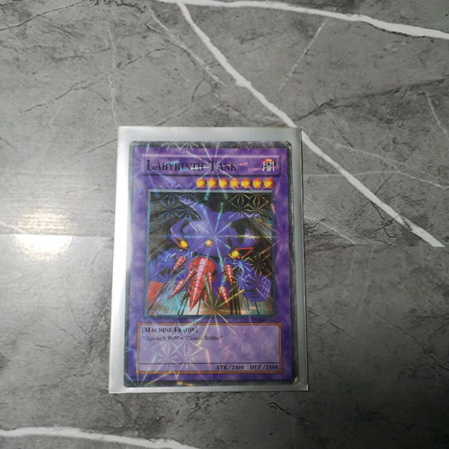 Labyrinth tank used Yu-Gi-Oh! card