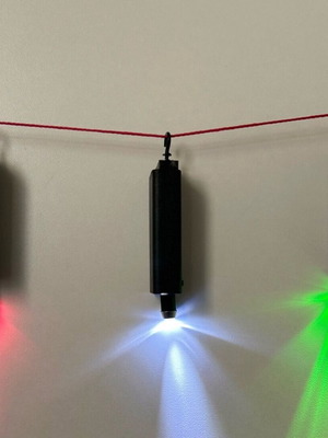 Ръчно изработени оптични сигнализатори за риболов комплект от 2 с LED