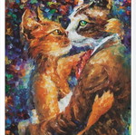 Puzzle Dance of the Loving Cats new, 1000 pieces