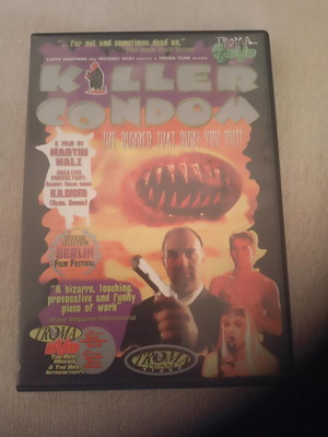 DVD Killer Condom (Troma Collection) σαν καινούργιο, κωμωδία τρόμου
