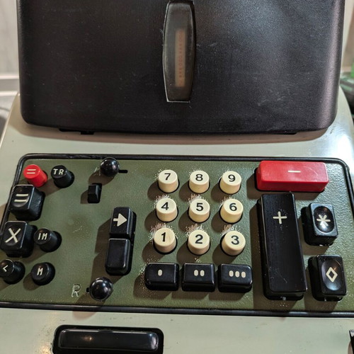 Olivetti Multisumma 24 electromechanical calculator used