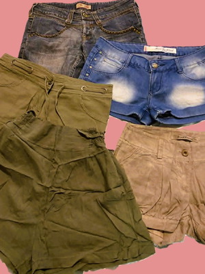 Shorts pack size M like new, multicolor