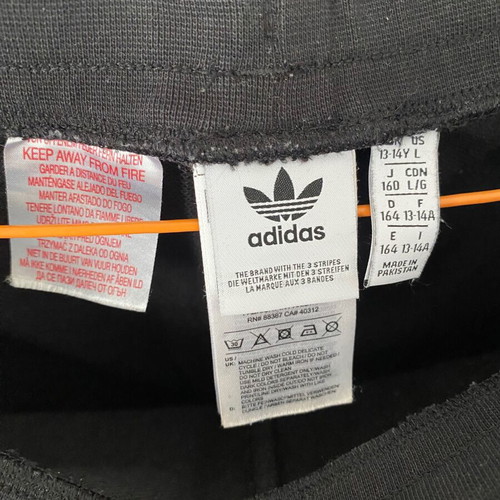 Adidas shorts for boy 13-14 like new, black