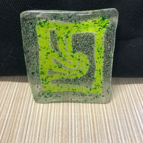 Artistic glass table sculpture from Piltsak Institute Seattle