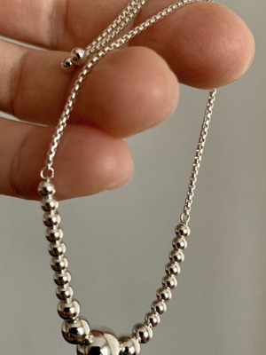 Pandora silver bracelet new, adjustable size