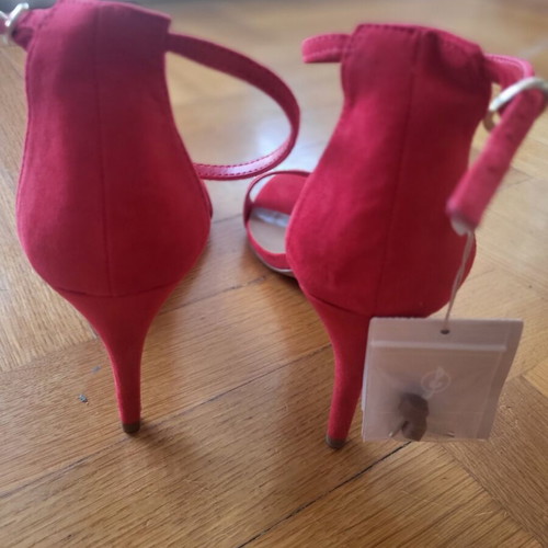 Stradivarius red women's sandals size 39, new