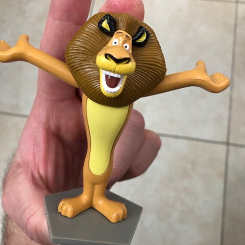 Madagascar Alex the Lion Happy Meal Toys 10 cm used