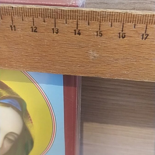Wooden Handmade Icon of the Nazarene Style with Virgin Mary