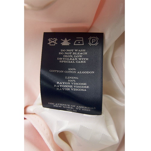 Burberry London pink trench coat used, cotton, size S