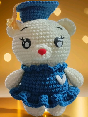 Handmade teddy bear new