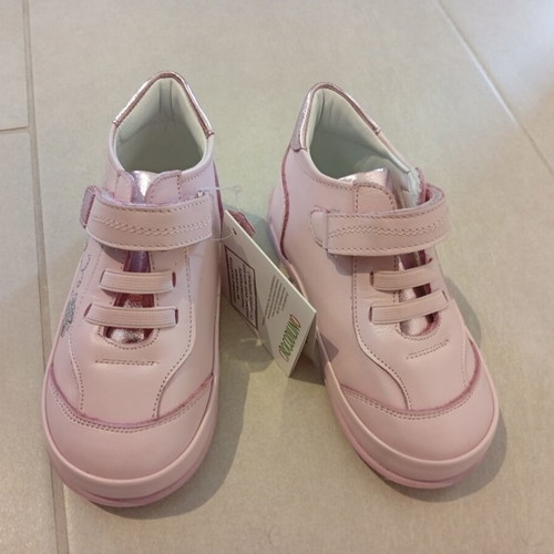 Crocodilino Anatomical Leather Shoes Size 24 Pink New