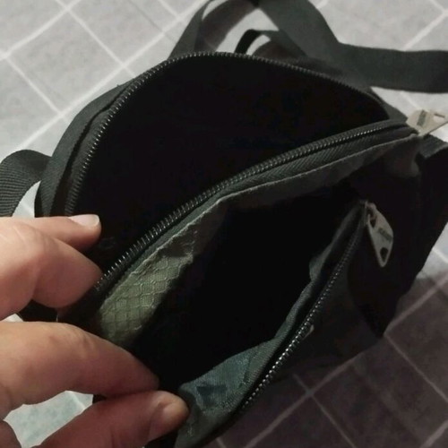 Admiral men's shoulder bag used, grey