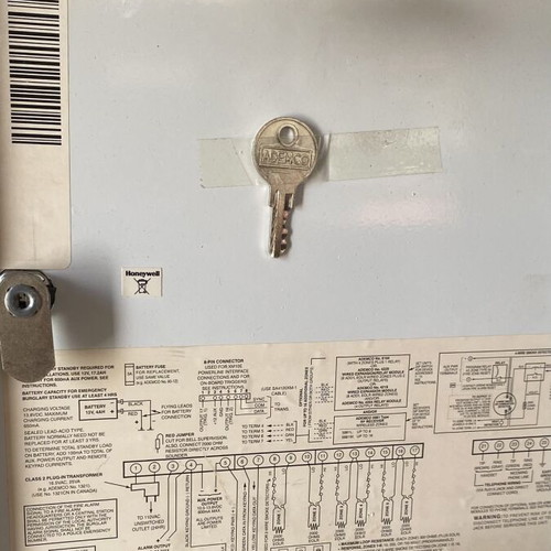 Complete Ademco Zarifopoulos Home Alarm System used