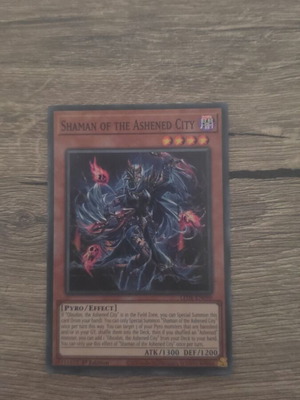 Shaman of the Ashened City Yu-Gi-Oh! card