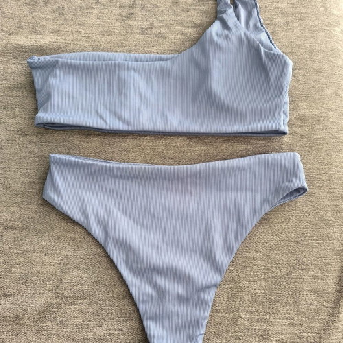 Shein bikini set, turquoise, size S/M