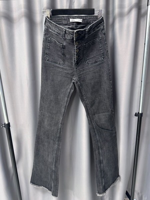 Zara women's jeans black, like new, size M 38 10