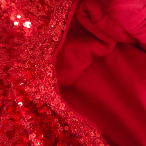 Relish red sequin skirt new, size Medium