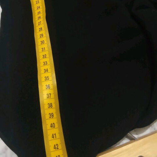 Black summer dress medium like new with thin straps and lining