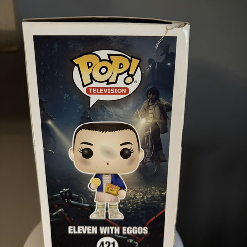 Eleven With Eggos Funko Pop 421 used, box damaged
