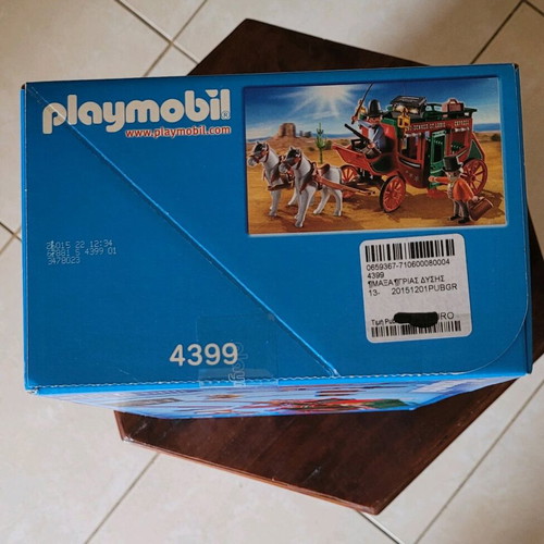 Playmobil 4399 Western Stagecoach new, factory sealed