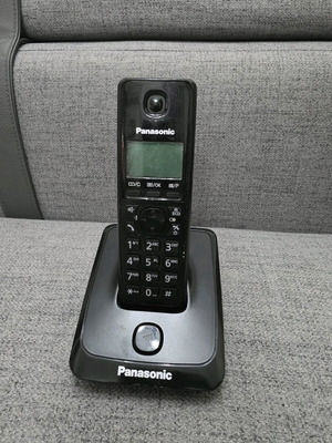 Panasonic Ασύρματο Τηλέφωνο Like New, Μαύρο
