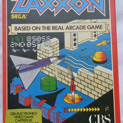 Zaxxon Atari 2600 game used, shoot 'em up