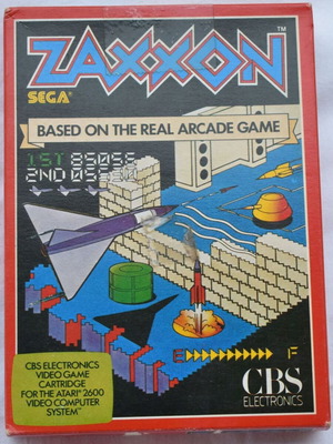 Zaxxon Atari 2600 game used, shoot 'em up