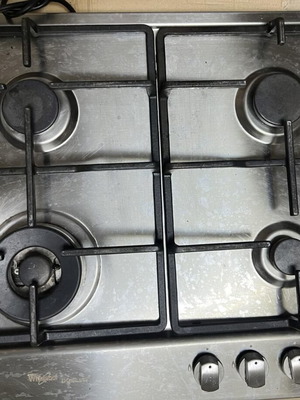 Gas burners used with electric spark connection