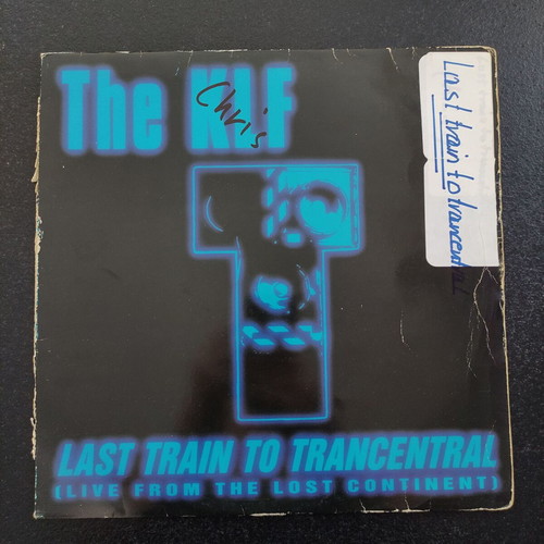 The KLF Last Train To Trancentral Vinyl 12'' maxi single used