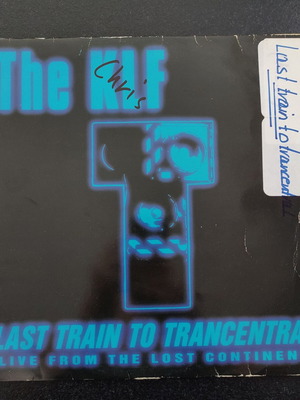 The KLF Last Train To Trancentral Vinyl 12'' maxi single used
