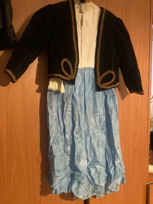 Girls Traditional Folk Costume Used