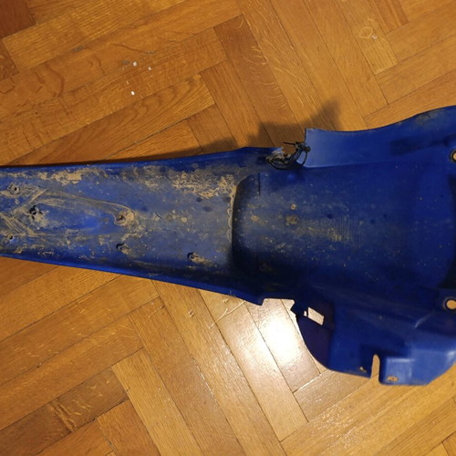 Yamaha WR 250F plastic parts used, blue/white, complete set