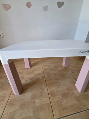 Freeon Παιδικό Σετ Τραπεζάκι Neo White – Pink σαν καινούργιο