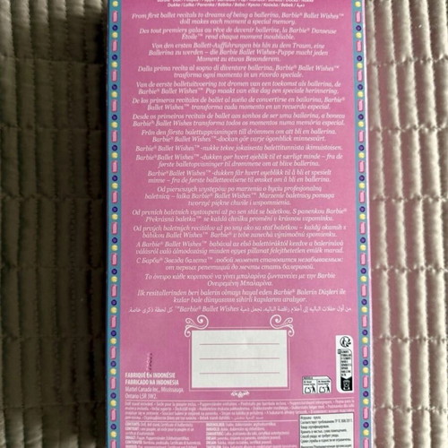 Barbie Ballet Wishes 2021 doll brand new