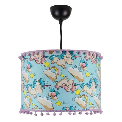 Unicorn children's ceiling light 35x20 cm E27 oxygen lampshades new