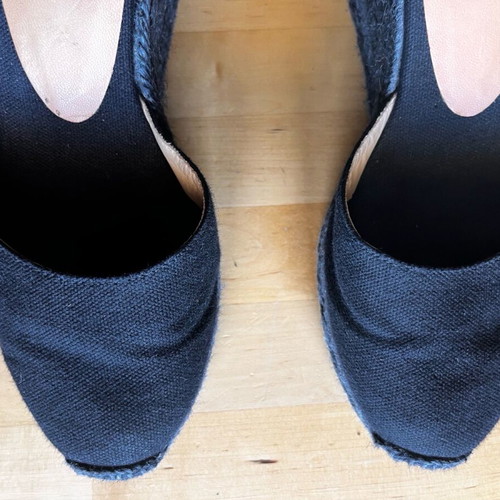 Castaner black high espadrilles size 36