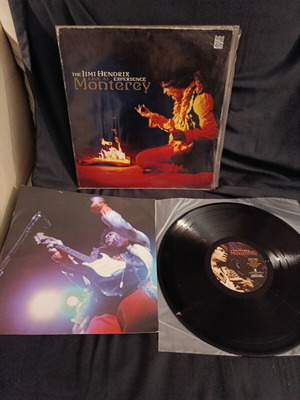 Live at Monterey The Jimi Hendrix Experience vinyl LP used, psychedelic rock