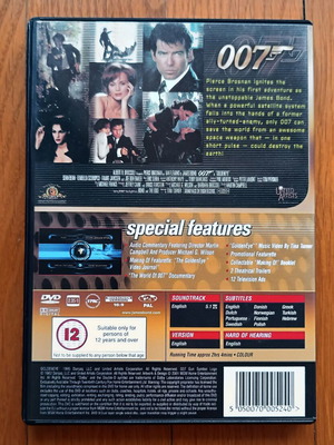 Goldeneye (Επιχείρηση Χρυσά Μάτια) DVD μεταχειρισμένο με ελληνικούς υπότιτλους