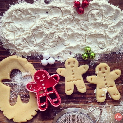 Gingerbread Man Cookie Cutter made to order, PETG food-safe