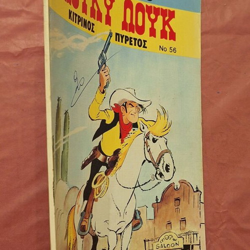 Lucky Luke #56 used, Yellow Fever comic book