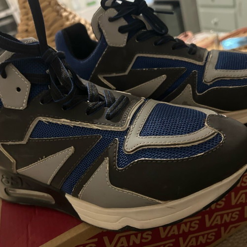 Ash sneakers size 38 blue athletic shoes like new