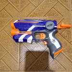 Nerf plastic gun Firestrike like new, functional