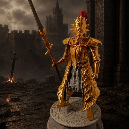 Ornstein the Dragonslayer Dark Souls 3D Printed Figure 30cm