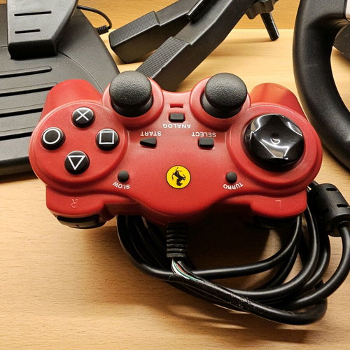 Thrustmaster Challenge Racing PS2 Steering Wheel used with original box