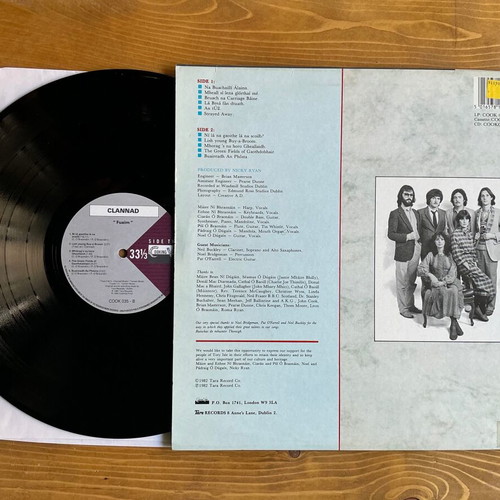 Clannad Fuaim vinyl record used, folk genre